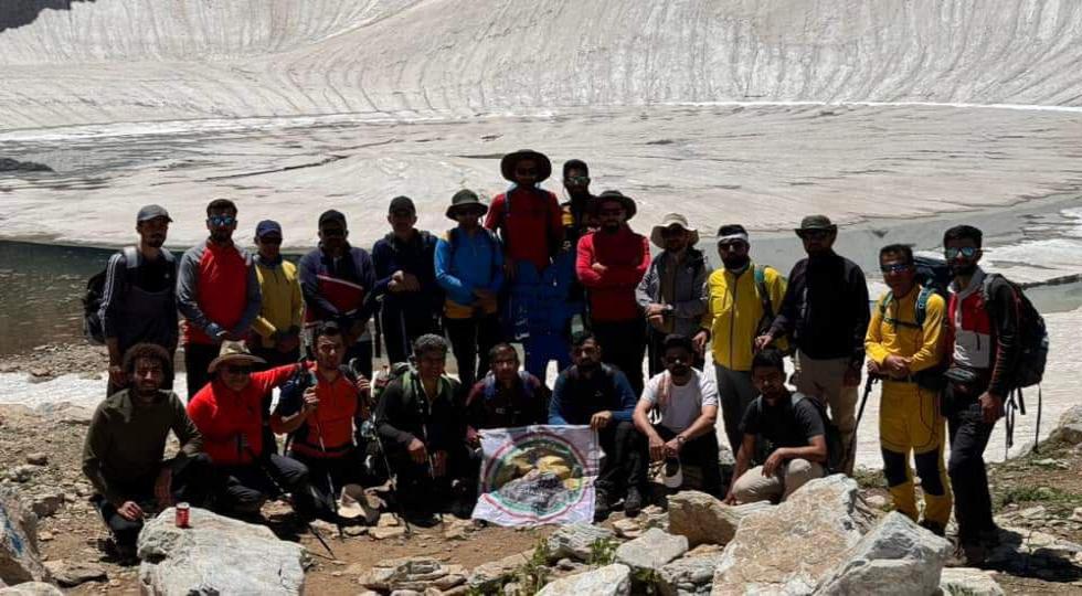 گەشتێکی دیکەی گرووپی شاخەوانی چەرموو بۆ سەر بەرزاییەکان گۆمی بێکودیان بە ئەنجام گەیشت