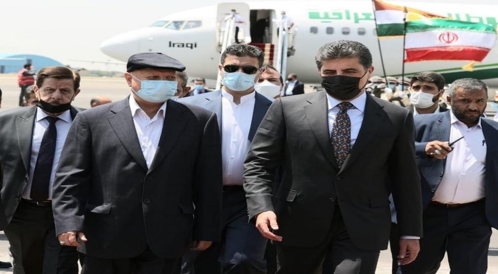 تصاویر سفر «نچیروان بارزانی» رئیس اقلیم کردستان به تهران