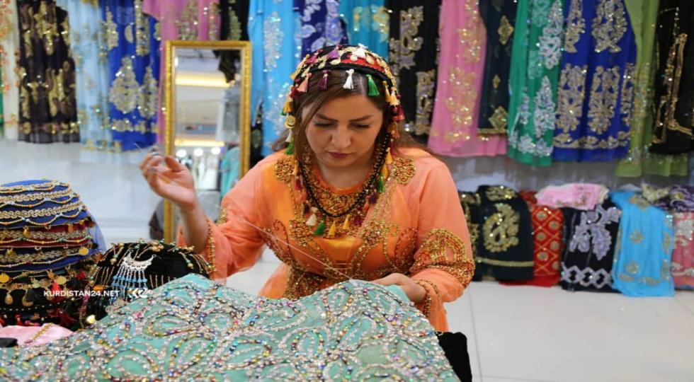 نمایشگاه صنایع‌دستی ایرانی در سلیمانیه + تصاویر