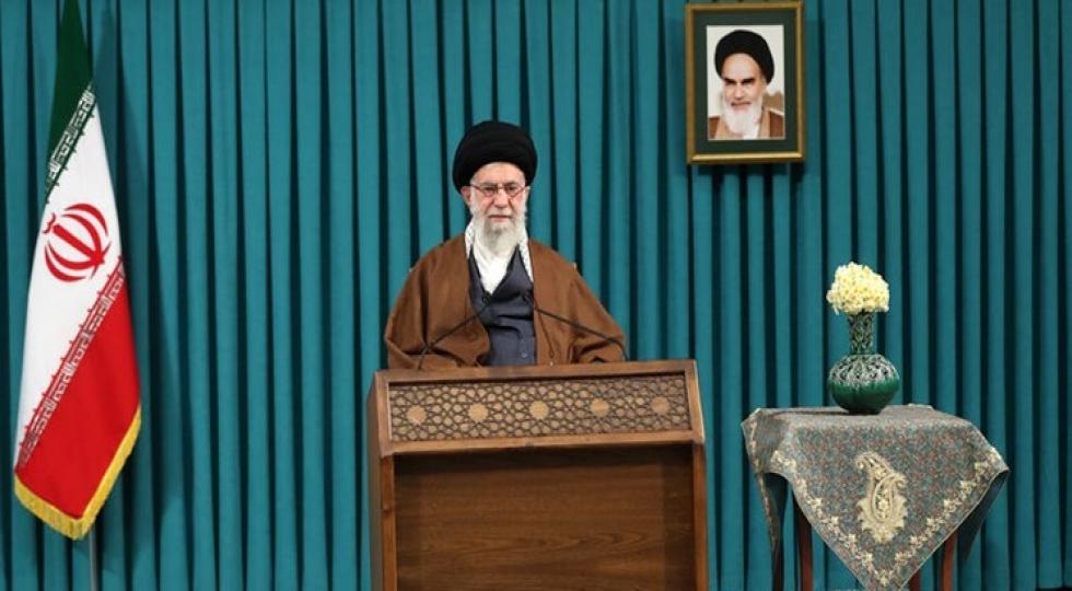 رهبر انقلاب اسلامی: اعتراف آمریکا به شکست خفت بار در فشار حداکثری از شیرینی های سال ۱۴۰۰ بود