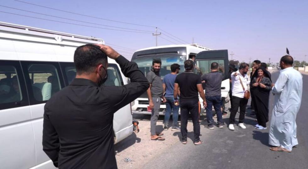 ورود بیش از 600 زائر جمهوری آذربایجان از مرز خسروی به عراق