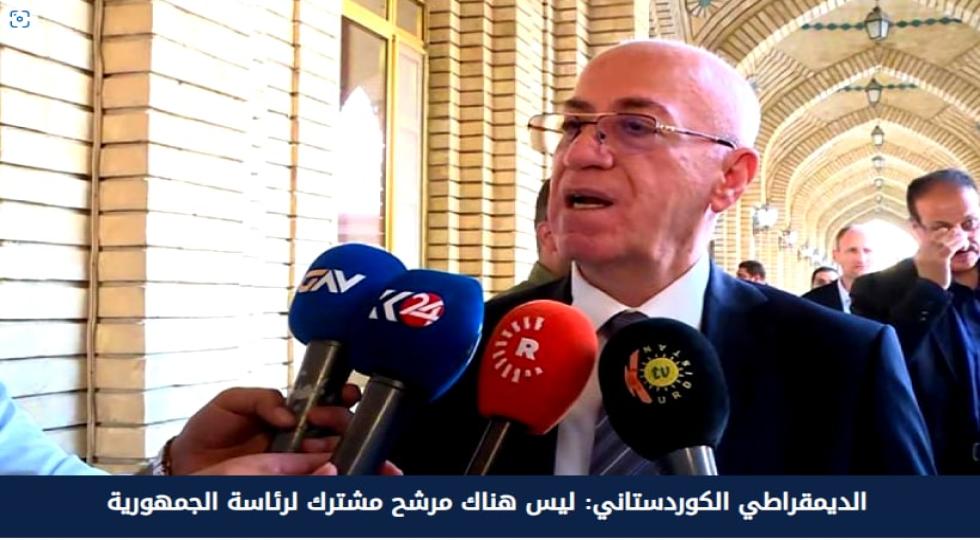 سخنگوی پارتی: نامزد مشترکی برای پست ریاست جمهوری عراق وجود ندارد