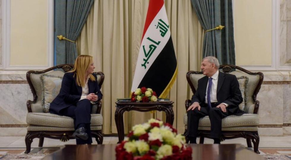 تاکید رئیس جمهور عراق بر اهمیت روابط این کشور با ایتالیا