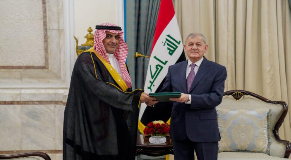 دعوت رسمی پادشاه عربستان از رئیس جمهور عراق برای شرکت در نشست اتحادیه عرب