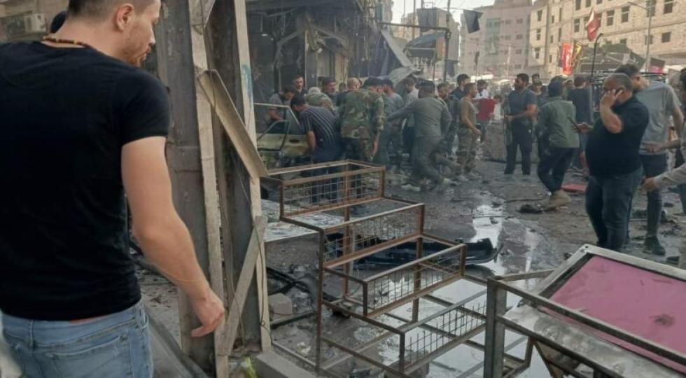 افزایش تعداد شهیدان انفجار تروریستی در دمشق