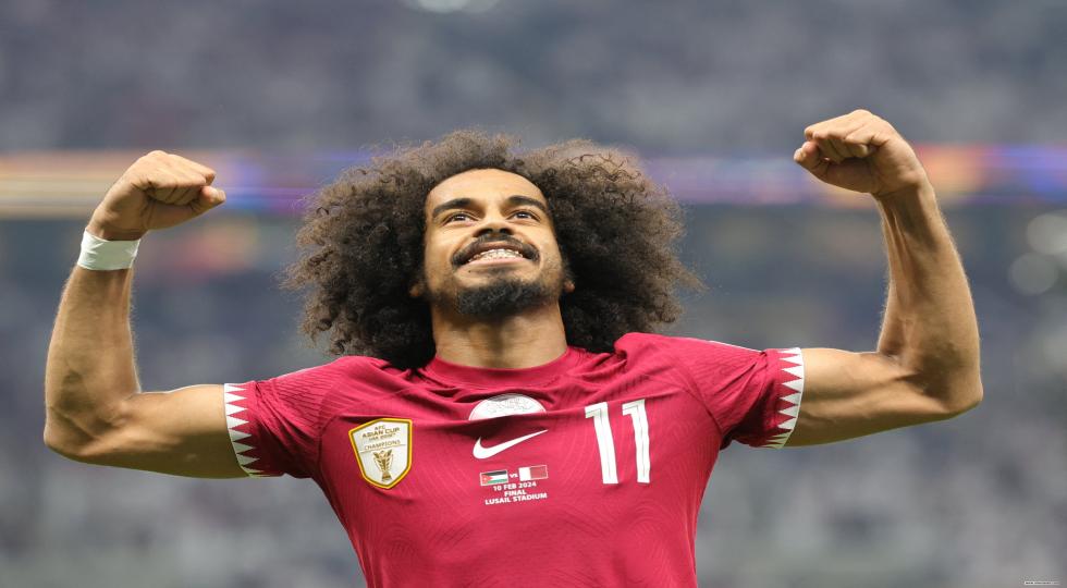 قهرمانی قطر در جام ملت‌های آسیا با هتریک «اکرم عفیف»