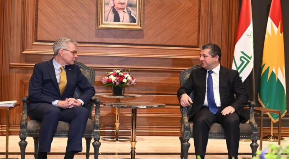 جزئیات دیدار دستیار وزیر خارجه امریکا در امور منابع انرژی با نخست وزیر اقلیم کردستان