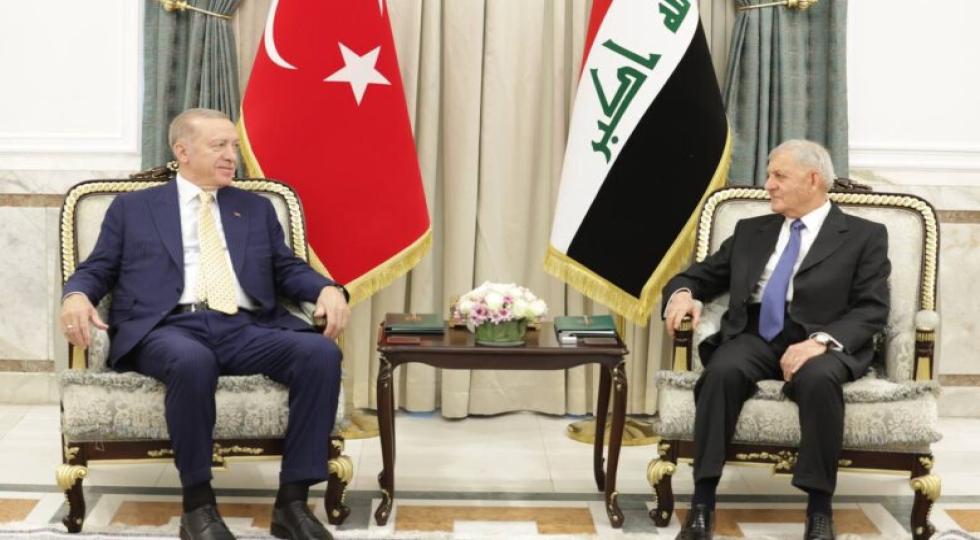 رایزنی  رؤسای جمهور عراق و ترکیه  درباره روابط دوجانبه و اهمیت تقویت آن