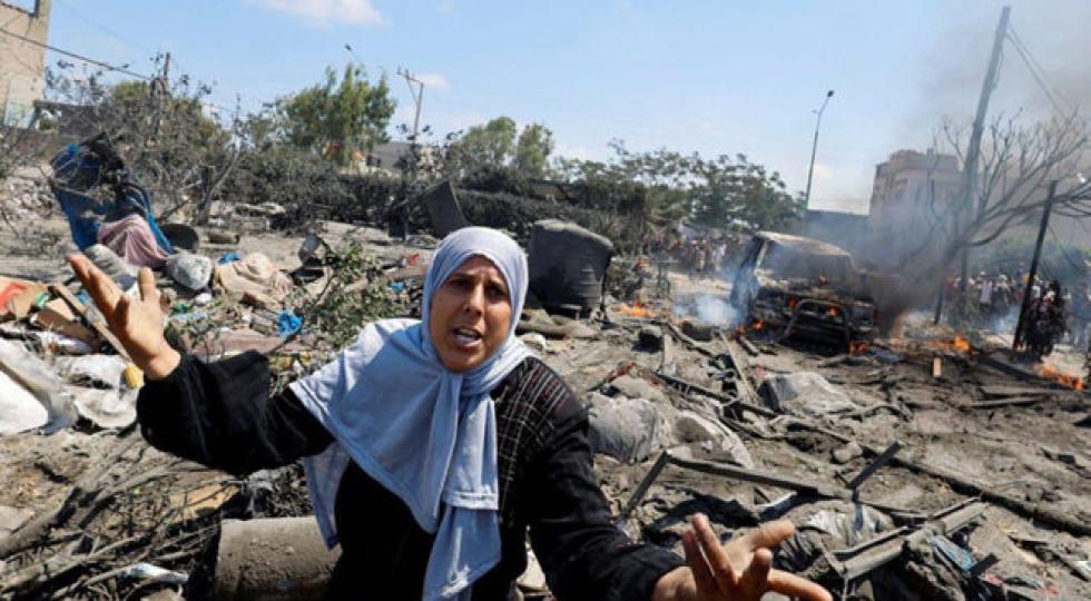 71 نفر در حمله اسرائیل به منطقه امن در نوار غزه شهید شدند