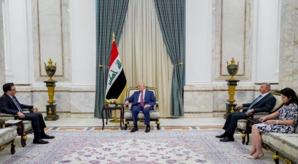 دعوت از رئیس جمهور عراق برای حضور در جشن افتتاحیه مسابقات المپیک