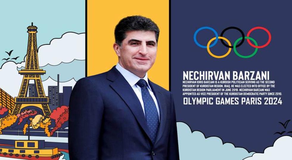 رئیس اقلیم کردستان بە پاریس سفر می کند