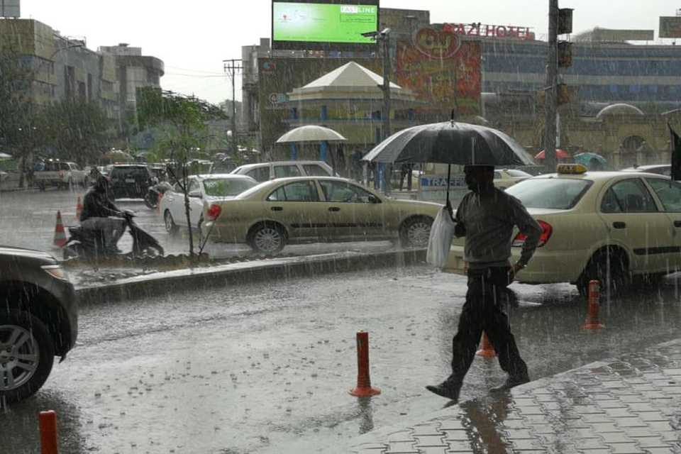 شەپۆلێکی سێ ڕۆژەی باران و تەرزە هەرێمی کوردستان دەگرێتەوە؛ ئەگەری دروستبوونی لافاو هەیە