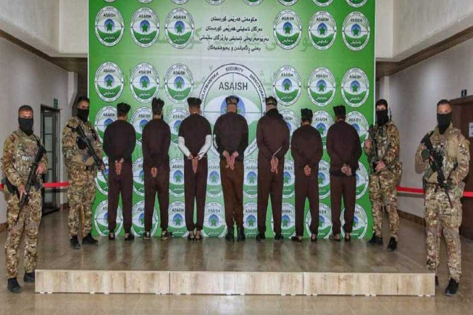 دەستگیرکردنی باندێکی دزیکردن لە سلێمانی