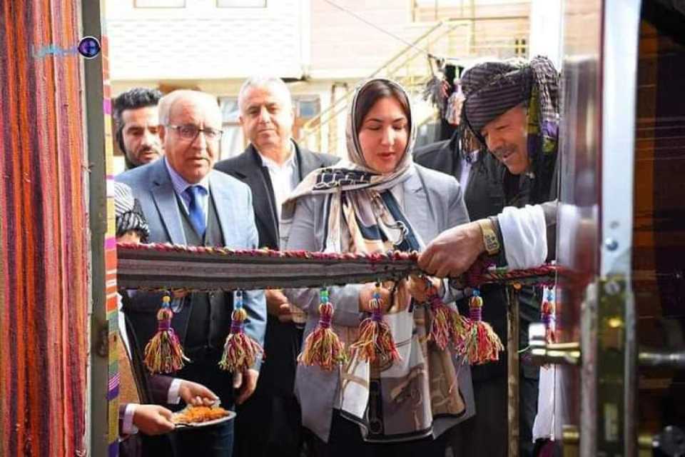 لە مەراسیمێکدا وارگەی ڕەشماڵانی هەڵەوجە کرایەوە