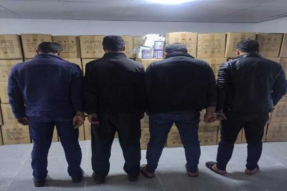 باندێكی چوار کەسی دەستگیركران
