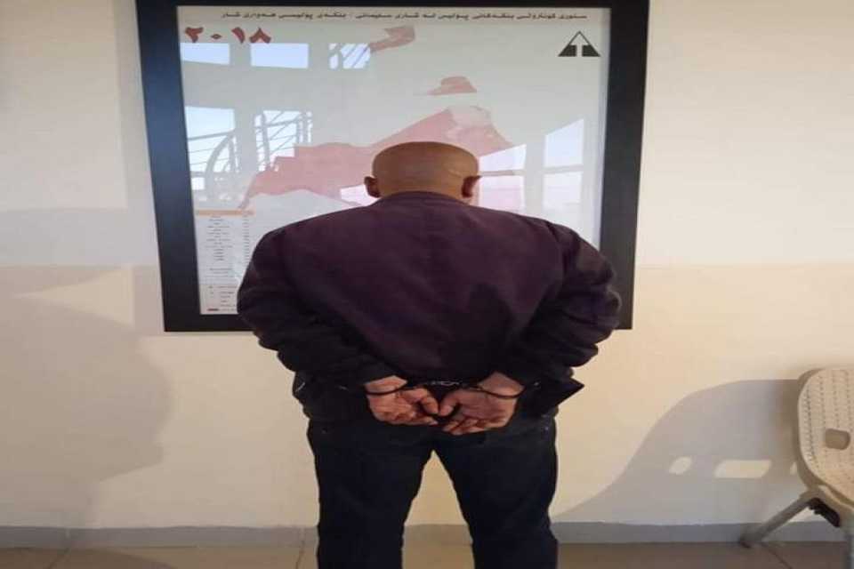 تۆمەتبارێك لە سلێمانی دەستگیركرا 