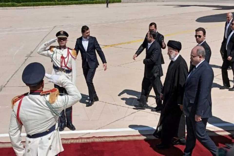 سەرۆک کۆماری ئێران بۆ سەردانێکی دوو رۆژە گەیشتە دیمەشق