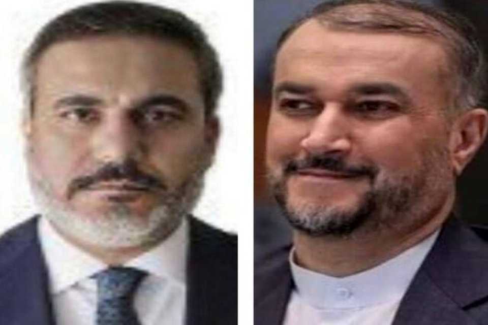 وەزیری دەرەوەی ئێران پیرۆزبایی لە هاکان فیدان دەکات