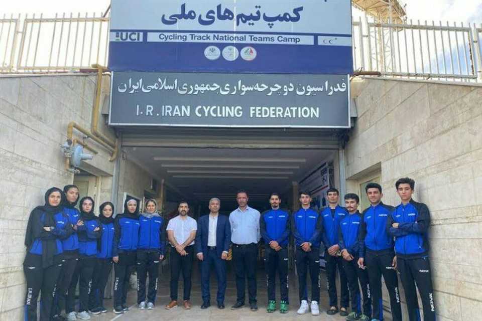ناردنی تیپی نەتەوەیی باسکێلسواری ئێران بۆ پێشبڕکێیەکانی قارەمانی ڕێگای ئاسیا
