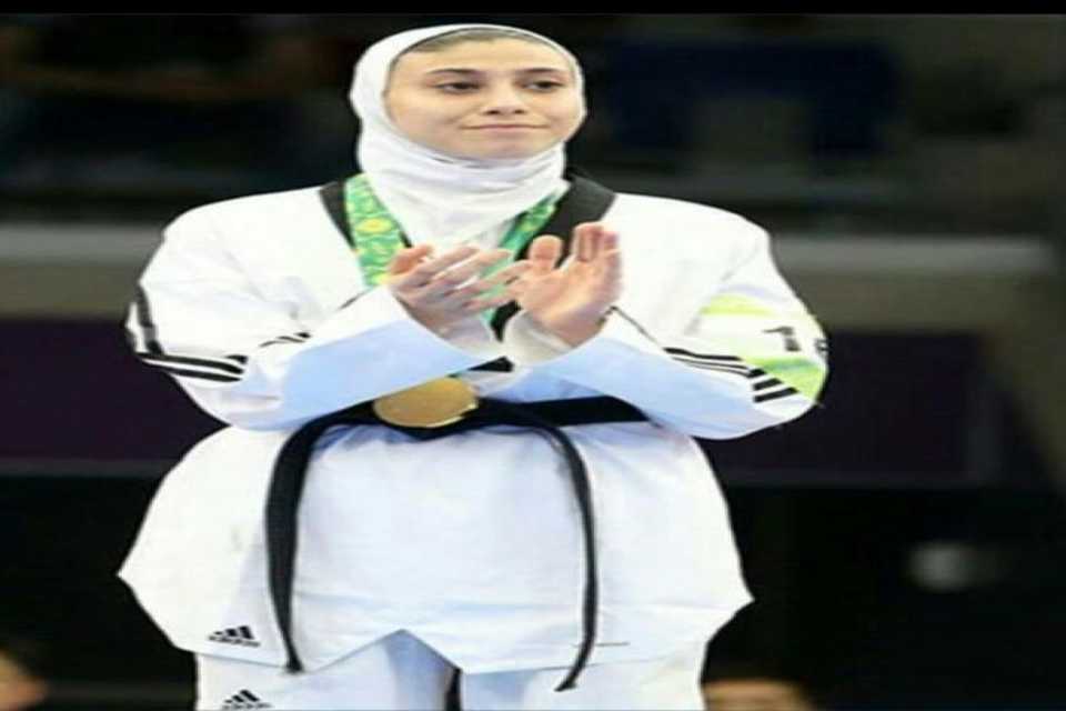 یەکەمین مەداڵی زێڕی جیهانی وەرزشی تیکۆاندۆی خانمان، خانمە وەرزشوانێکی ئێرانی بردوویەتەوە