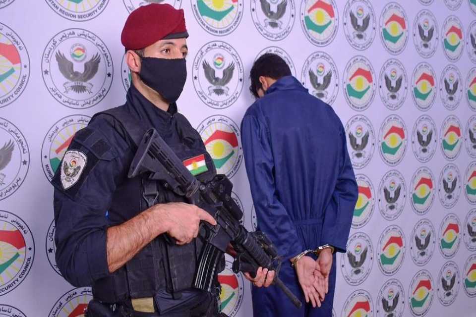 ئاسایشی هه‌ولێر ده‌ستگیركردنی تۆمه‌تبارێكی ڕاگه‌یاند 