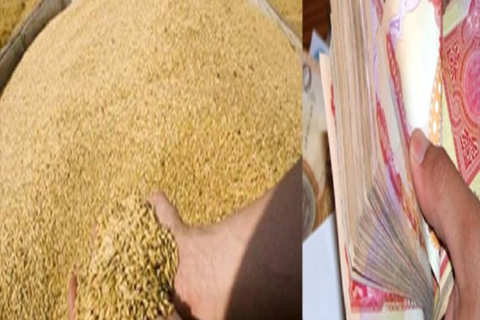بڕێكی دیكەی پارەی جوتیاران گەیشتوەتە هەرێم