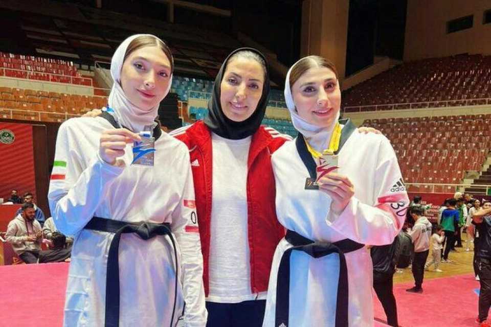 درەوشاوەیی خانمە تیکواندۆکارانی ئێران لە پێشبڕکێیەکانی پاکستاندا