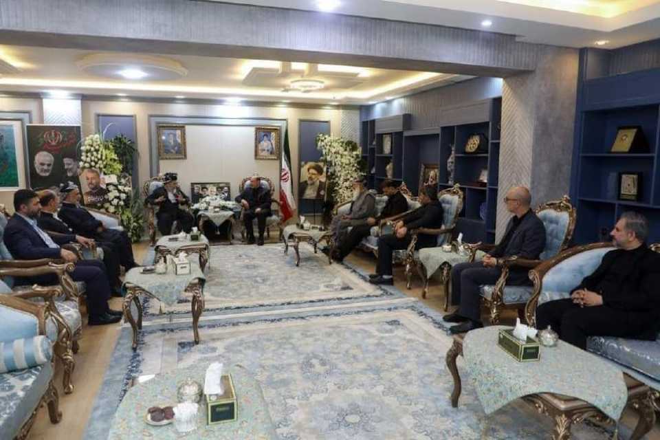 سەرۆکی کۆمەڵی دادگەری سەردانی کونسوڵخانەی کۆماری ئیسلامی لەهەولێر کرد