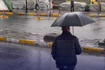 ئەگەری لێزمە باران و هەورەبروسكەی ناوبەناو هەیە و سبەینێش پێشبینی تاوە باران دەكرێت