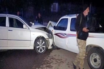 هەڵەبجە: ڕوداوێکی هاتووچۆ سێ برینداری لێکەوتەوە