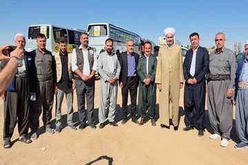 یەکەم کاروانی حاجیان لە سلێمانی و هەڵەبجەوە بەرەوە سعوودیە بەڕێکەوتن