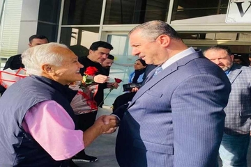شەجەریان بە پێشوازیی هەڤاڵ ئەبوبەکر گەیشتە سلێمانی