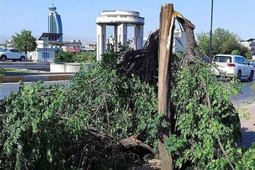  بەهۆی رەشەباوە کارەبای چەند گەڕەکێکی سلێمانی بڕا